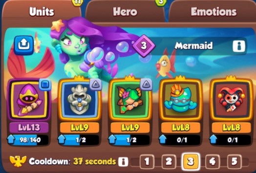 Кристальный маг Rush Royale